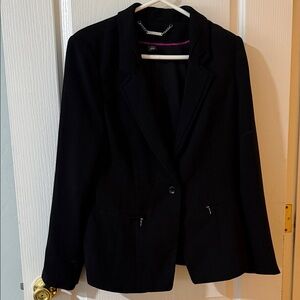 White House Black Market Classic Black Blazer